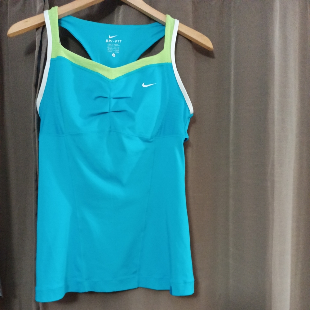 Nike Dri-Fit Racer Back Workout Tank Size Medium - Picture 2 of 5